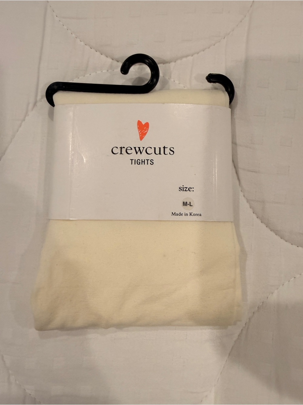 crewcuts Cream Tights – Women's M-L